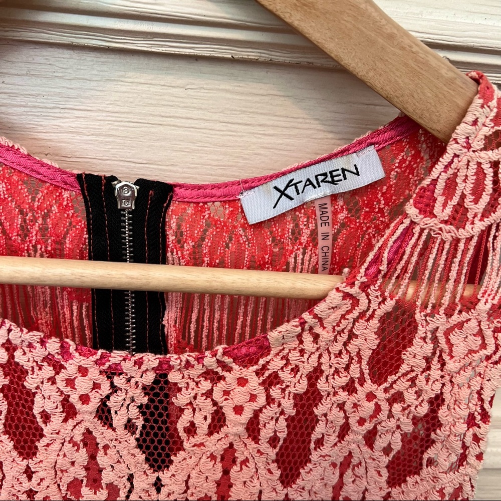 Pink Lace Top - Picture 3 of 3
